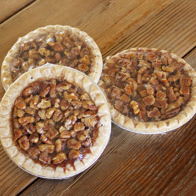 Mini Pecan Pie snacks on table